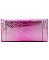 Brahmin Veronica Rose Water Akoni Leather Wallet