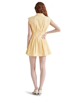 Steve Madden Women's Maisha Pintucked Mini Dress