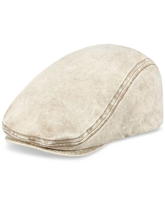 Levi's Men's Snow Washed Flat Top Ivy Cap