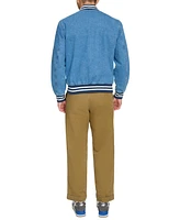 Levi's Men's Denim Full-Zip Varsity Bomber Jacket