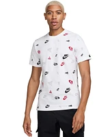 Nike Sportswear Men's Cotton Printed T-Shirt