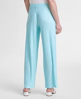 Jm Collection Women's Pleated Wide-Leg Pull-On Pants, Exclusively at Macy's