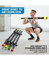 Bintiva Body Bar - Weighted Workout Bar Set