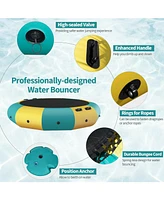 12 Feet Inflatable Splash Padded Water Bouncer Trampoline