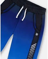 Deux par Boys Athletic Shorts Blue And Black