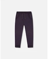 Deux par Big Boys Jogger Sweatpants Dark Gray