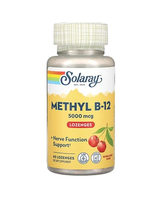 Solaray Methyl B-12 Natural Cherry 5 000 mcg