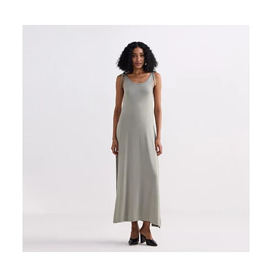 Reistor Women's Tie-Detail Maxi Dress