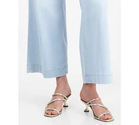 Guess Women's Zoya Cropped Wide-Leg Jeans