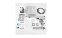 Shower System 10 Inch Square Bathroom Luxury Rain Mixer Shower Combo Set