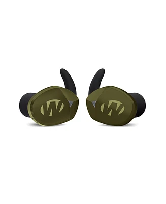 Walkers Silencer Bt 2.0 Rechargeable Electronic Earbuds (Od Green