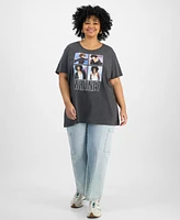 Hybrid Apparel Trendy Plus Cotton Whitney Houston Graphic Tee