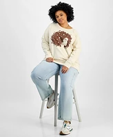 Hybrid Apparel Trendy Plus Black History Month Graphic Top