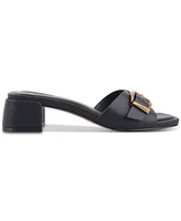 Giani Bernini Women's Kamilla Buckle Block Heel Dress Sandals, Created for Macy's