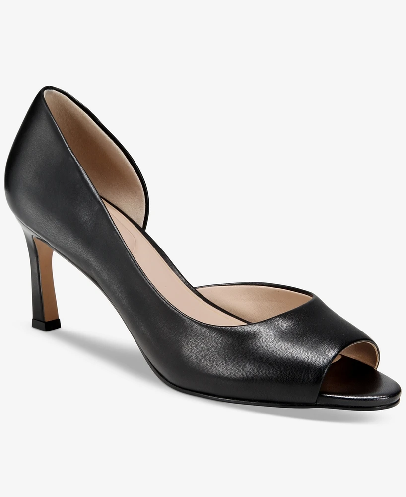 Giani Bernini Women's Valorr Memory Foam Peep Toe d'Orsay Dress Pumps, Created for Macy's