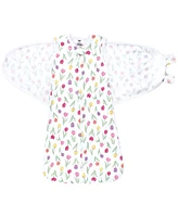 Hudson Baby Girls Convertible Swaddle Sleep Sack, Spring Tulips, Months