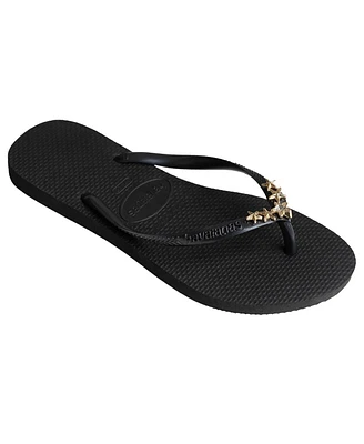 Havaianas Women's Slim Stars Round Toe Sandals