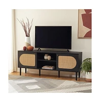 Claude 2 Door Shelf Media Stand
