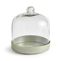 Kammie Serving Tray With Cloche Small