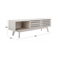 Esma 2 Shelf Media Stand