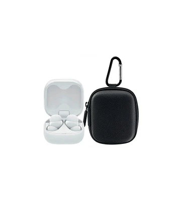 Sony LinkBuds Open True Wireless Earbud White Headphones with Earbud Case Bundle