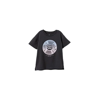 Cotton On Little Girls Poppy Short Sleeve Graphic Print Tee