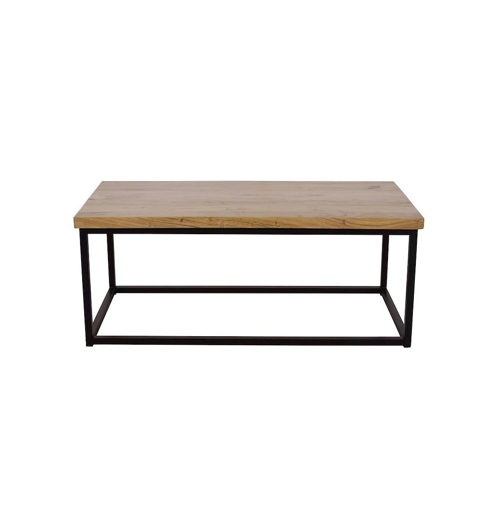 Ames Solid Wood Modern Coffee Table