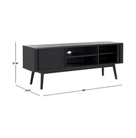 Aphra 2 Door Shelf Media Stand