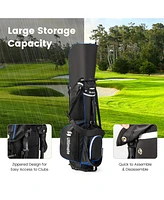 Lightweight Golf Stand Bag with 14 Way Top Dividers and 6 Pockets