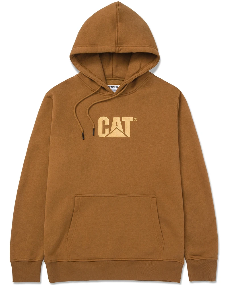 Cat Men's Fleece Logo Pullover Hoodie