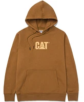 Cat Men's Fleece Logo Pullover Hoodie