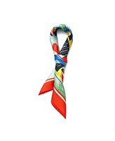 Kate Spade New York Women's Shrimp Shack Silk Bandana Scarf