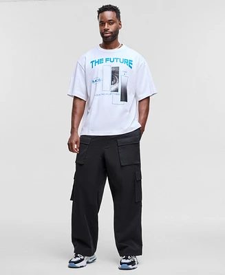 Mode of One Men's The Future Relaxed-Fit Graphic T-Shirt, Exclusively at Macy's
