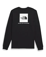 The North Face Men's Long Sleeve Box Never Stop Exploring T-shirt