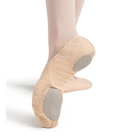 Capezio Little Girls Canvas Juliet Wide Ballet Shoe