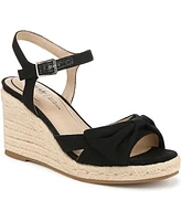 LifeStride Women's Tahlia Open RoundToe Espadrille Wedge Sandals