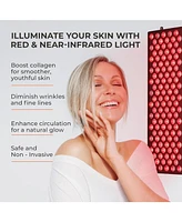 LifePro Red Light Therapy Panel for Face and Body – Near Infrared Light Device for Relaxation and Wellness, Portable and Stable Design