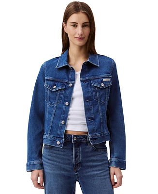 Calvin Klein Jeans Women's Classic Denim Trucker Jacket