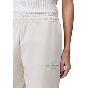 Calvin Klein Jeans Women's Monogram Logo Jogger Sweatpants