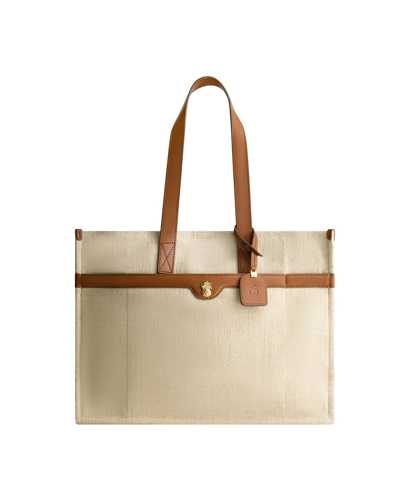 Tommy Bahama Lurex Linen City Tote