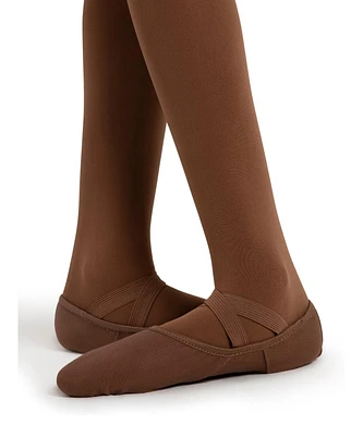 Capezio Toddler Girls Hanami Canvas Narrow Ballet Shoe
