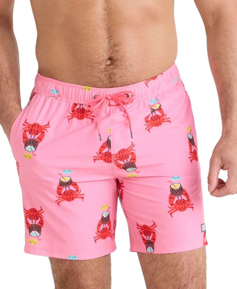 Men's Oh Buoy 2 1 7" Stretch Swim Short