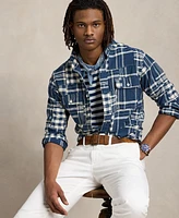 Polo Ralph Lauren Men's Classic-Fit Patchwork Workshirt