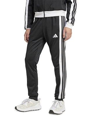 adidas Men's Regular-Fit 3-Stripes Colorblocked Tricot Track Pants