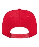 New Era Men's Scarlet Ohio State Buckeyes Patched 9SEVENTY Stretch-Snap Adjustable Hat