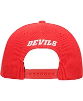 '47 Brand Men's Red New Jersey Devils Crosstown Corduroy Hitch Adjustable Hat