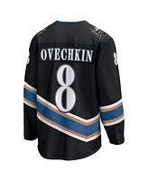 Fanatics Men's Alexander Ovechkin Black Washington Capitals Alternate 50th Anniversary Premier Breakaway Player Jersey