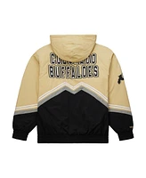 Mitchell & Ness Men's Gold/Black Colorado Buffaloes Throw It Back Retro Full-Zip Windbreaker Jacket