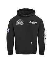 Pro Standard Men's Black Colorado Avalanche Paint the City Pullover Hoodie