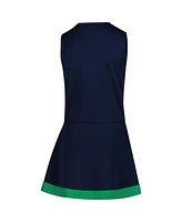 Outerstuff Big Girls Navy Notre Dame Fighting Irish Cheer Captain Jumper Dress